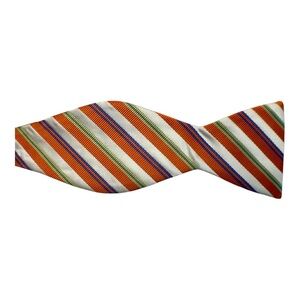 Orange Striped Bow Tie, Rooster